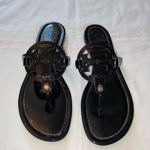 Tory Burch Miller Sandal Patent Leather
